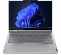 Lenovo ThinkBook 14 G5 IAU 21SQ0001US 14" Touchscreen Convertible 2 in 1 Notebook - WUXGA - Intel Core Ultra 5 225U - 16 GB - 256 GB SSD - English (US) Keyboard - Luna Gray - Intel Chip - 1920 x 1200