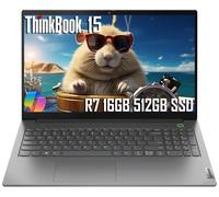 Lenovo ThinkBook 15 Gen 4 Business Laptop (15.6" FHD Anti-Glare, 16GB RAM, 512GB SSD, AMD Ryzen 7 5825U (> Intel i7-1255U)) Fingerprint, 1080p Webcam, Military Grade, Ethernet, Win 11 Pro w/Copilot