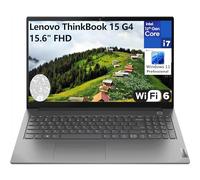Lenovo ThinkBook 15 G4 15.6" FHD Business Laptop Computer, 12th Gen Intel 10-Core i7-1255U, 16GB DDR4 RAM, 512GB SSD, WiFi 6, Bluetooth 5.1, Fingerprint Reader, Grey, Windows 11 Pro, Tilsiy