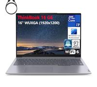 Lenovo ThinkBook 16 G6 16" FHD+ Laptop Computer, 13th Gen Intel 14-Core i7-13700H, 32GB DDR5 RAM, 1TB PCIe SSD, WiFi 6, Bluetooth 5.2, Backlight Keyboard, Fingerprint Reader, Windows 11 Pro, Tilsiy
