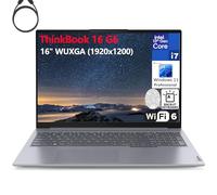 Lenovo ThinkBook 16 G6 16" FHD+ Laptop Computer, 13th Gen Intel 14-Core i7-13700H, 64GB DDR5 RAM, 4TB PCIe SSD, WiFi 6, Bluetooth 5.2, Backlight Keyboard, Fingerprint Reader, Windows 11 Pro, Tilsiy