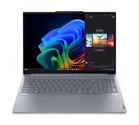 Lenovo ThinkBook 16 G7 QOY 21NH000JUS 16" Copilot+ PC Notebook - WUXGA - Qualcomm Snapdragon X Plus X1P-42-100 - 16 GB - 512 GB SSD - English (US) Keyboard - Luna Gray - Qualcomm Chip - 1920 x 1200 -