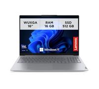 Lenovo ThinkBook 16 G8 16" WUXGA AI Business Laptop with Intel Core Ultra 5 Processor, 16GB DDR5 RAM, 512GB SSD, Extended Security, Illuminated Keyboard, Windows 11 Pro - Arctic Gray