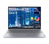Lenovo ThinkBook 16 Gen 8 16" FHD+ Business AI PC Laptop Computer, Intel 16-Core Ultra 7 255H (Beat i7-13900H), 64GB DDR5 RAM, 2TB PCIe SSD, WiFi 6E, Bluetooth 5.3, Fingerprint Reader, Windows 11 Pro