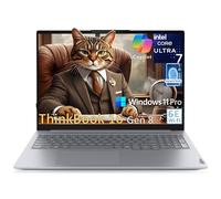Lenovo ThinkBook 16 Gen 8 Business Laptop Computer, Intel 16-Core Ultra 7 255H (Beat i7-13900H), 32GB DDR5 RAM, 1TB PCIe SSD, 16" FHD+ AI PC, WiFi 6E, Bluetooth 5.3, Fingerprint Reader, Windows 11 Pro