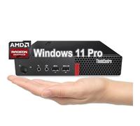 Lenovo ThinkCentre M625 Mini Business Desktop, AMD A4-9120C Processor, AMD Radeon R4 Graphics, AC Wi-Fi, Bluetooth 5.0, USB, RJ-45, Windows 11 Pro (16GB RAM & 512GB SSD)
