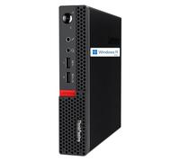 Lenovo ThinkCentre M625q Mini Computer - AMD A4 2 Core Processor, 16GB RAM, 256GB SSD, 2X DisplayPort, WiFi, RJ-45, Windows 11 Pro