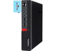 Lenovo ThinkCentre M625q Mini Desktop Computer (AMD E2-9000e 2-Core, 16GB RAM, 1TB PCIe SSD, Keyboard & Mouse, Integrated Graphics, 3 USB, 2 Display Port, Win 11 Home) w/DKZ Hub USB Port Expander