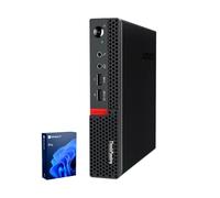 Lenovo ThinkCentre M625q Tiny Business MFF Desktop, Dual Core A4 9120C, 16GB RAM, 1TB SSD, DP, Type-C, Support 2-Monitor 4K, RJ-45, Wi-Fi, Windows 11 Pro, Black, for Home Office & Corporate