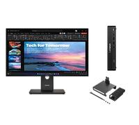 Lenovo ThinkCentre M70q G6 U5 16 512 + ThinkVision T27QD-40 27 QHD Docking Intel Core Ultra 5 225T Processor E-cores up to 4.40 GHz P-cores up to 4.90 GHz, Windows 11 Pro 64, 512 GB SSD TLC Opal - M70