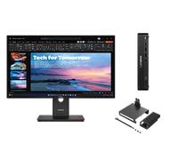 Lenovo ThinkCentre M70q G6 U7 16 512 + ThinkVision T27QD-40 27 QHD Docking Intel Core Ultra 7 265T vPro Processor E-cores up to 4.60 GHz P-cores up to 5.20 GHz, Windows 11 Pro 64, 512 GB SSD TLC Opal 
