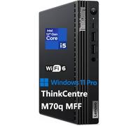 Lenovo ThinkCentre M70q Tiny 1L Business Desktop Computer, 12th Gen Intel Hexa-Core i5-12500T (Beat i7-11700T), 32GB DDR4 RAM, 1TB PCIe SSD, WiFi 6, Bluetooth 5.1, Windows 11 Pro