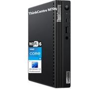 Lenovo ThinkCentre M70q Tiny 1L Mini PC Business Desktop Computer, Intel 6-Core i5-10400 (Beat i7-8700), 32GB DDR4 RAM, 1TB PCIe SSD, WiFi 6, Bluetooth, Wireless Antenna, KB & Mouse, Windows 11 Pro