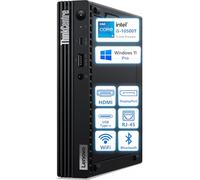 Lenovo ThinkCentre M70q Tiny Business Desktop | Intel i5-10500T 6-Core | 32GB DDR4 RAM | 1TB SSD | Dual Display | WiFi | Bluetooth | Keyboard & Mouse & Wireless Antenna| Windows 11 Pro | 1L Mini PC