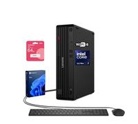 Lenovo ThinkCentre M70s SFF Business AI Desktop, Intel Core Ultra 7 265, 32GB DDR5, 1TB SSD, HDMI, DP, Wi-Fi 6, Support 3-Monitor 4K, Wired KB & Mouse, Win 11 Pro, Bundle Adata 64GB Flash Drive