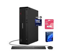Lenovo ThinkCentre M70s Small Business AI Desktop, Intel Core Ultra 5 225, 32GB DDR5, 2TB SSD, HDMI, DP, Wi-Fi 6, Support 3-Monitor 4K, Wired KB & Mouse, Win 11 Pro, Bundle ADATA 64GB Flash Drive