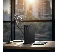 Lenovo ThinkCentre M75q Gen 2 AMD Ryzen 5 5600GE Processor 3.40 GHz up to 4.40 GHz, Windows 11 Pro 64, 512 GB SSD TLC Opal - 11JN00AYEZ