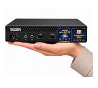 Lenovo ThinkCentre Mini Desktop PC with AMD Processor & Graphics, 16GB DDR4 RAM, 512GB SSD, Windows 11, Wi-Fi, Bluetooth, 2X DisplayPort, RJ-45 Port, USB, for Daily Work, w/Keyboard & Mouse