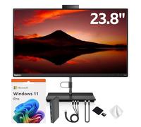 Lenovo ThinkCentre Neo 30a Gen 4 All-in-One Desktop, 23.8" FHD Display, Intel i7-13620H, 32GB DDR4 RAM, 2TB Storage (1TB PCIe SSD&1TB Docking), HD Webcam, WiFi 6, Win 11 Pro, Black
