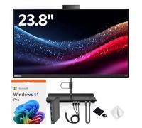 Lenovo ThinkCentre Neo 30a Gen 4 All-in-One Desktop, 23.8" FHD Display, Intel i7-13620H, Intel UHD Graphics, 16GB DDR4, 2TB Storage (1TB SSD&1TB Docking), Keyboard & Mouse, WiFi 6, Win 11 Pro, Black