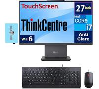 Lenovo ThinkCentre Neo 50a Gen 5 Business All-in-One 27" 100Hz Touch FHD Display (Intel i7-13620H, 64GB DDR5, 8TB SSD, WiFi 6, Webcam, Win11P) w/DKZ USB Port Expander, Keyboard, & Mouse