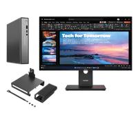 Lenovo ThinkCentre neo 50q G5 I5 16 512 + ThinkVision T27QD-40 27 QHD Docking 13th Generation Intel Core i5-13420H Processor E-cores up to 3.40 GHz P-cores up to 4.60 GHz, Windows 11 Pro 64, 512 GB SS