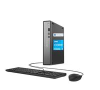 Lenovo ThinkCentre neo 50q Gen 5 Mini Desktop Computer, 6-core Intel Core i3-1315U, 8GB DDR5, 256GB SSD, Display Port + HDMI, WiFi 6, RJ-45, USB-C, Wired Keyboard & Mouse, Windows 11 Pro