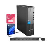 Lenovo ThinkCentre Neo 50s Gen 5 SFF Business Desktop, 14th Gen Intel 10-Core i5-14400, 32GB DDR5, 1TB SSD, DP, HDMI, VGA, DVD-RW, Wi-Fi 6, Wired Keyboard & Mouse, Windows 11 Pro, Flash Drive Bundle
