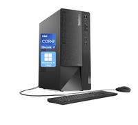 Lenovo ThinkCentre Neo 50t Tower Desktop Computer, 16-core Intel Core i7-13700, 32GB RAM, 1TB SSD, 3-Monitor Ports (DP+HDMI+VGA), WiFi, RJ-45, USB-C, Card Reader, Wired KB & Mouse, Windows 11 Pro