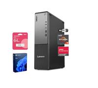 Lenovo ThinkCentre Neo 55s SFF Business AI Desktop, AMD Ryzen 7 250 (up to 5.10 GHz), 64GB DDR5, 2TB SSD, Wi-Fi 7, DP, Support 2-Monitor 4K, Wired KB & Mouse, Win 11 Pro, Flash Drive Bundle