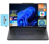 Lenovo Thinkpad E14 G6 Business Laptop 14.0" IPS WUXGA Display (AMD Ryzen 7 7735U, 32GB DDR5, 512GB PCIe SSD, AMD Radeon, Fingerprint, 2 Thunderbolt 4, WiFi 6E, Win 11 Home) w/DKZ USB Port Expander