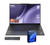 Lenovo ThinkPad E14 Gen 6 Business Laptop, 14" FHD+ Display, AMD Ryzen 5 7535U, 32GB DDR5 RAM, 1TB SSD, Fingerprint, Backlit, Wi-Fi 6, Windows 11 Pro, Bundle with Targus USB-C 100W Docking Station