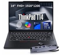 Lenovo ThinkPad E14 Gen 7 Business Laptop, 14" FHD+ Touchscreen, Intel Core 7 240H, 32GB DDR5, 2TB SSD, Fingerprint, Backlit, HDMI, 1080p Webcam, Wi-Fi 6E, Windows 11 Pro, Bundle w/ 7-in-1 USB-C Hub