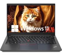 Lenovo ThinkPad E14 Laptop AMD Ryzen 7 5700U（Up to 4.3GHz, 40GB RAM, 1TB SSD, 14" FHD Display, Radeon Graphic, Wi-Fi, Backlit Keyboard, Fingerprint Reader, RJ-45, HDMI, Rapid Charge, Windows 11 Pro