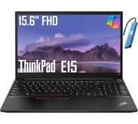 Lenovo ThinkPad E15 Business Laptop (15.6" FHD, Intel 4-Core i5-1135G7 (＞i7-10510U), 16GB RAM, 512GB SSD), Backlit, Fingerprint, Thunderbolt 4, Privacy Webcam, IST HUB, Ethernet, Win 11 Pro, Black