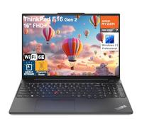 Lenovo ThinkPad E16 G2 16" FHD+ Business Laptop Computer, AMD 8-Core Ryzen 7 7735HS (Beat i7-1355U), 64GB DDR5 RAM, 2TB PCIe SSD, WiFi 6E, Backlit Keyboard, Fingerprint Reader, Windows 11 Pro, AZ-XUT