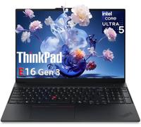 Lenovo ThinkPad E16 AI Business Laptop | Intel Ultra 5 225H (up to 4.9GHz) | 64GB DDR5, 2TB NVMe SSD | 16” WUXGA IPS | Triple 4K Display Supported | Thunderbolt 4 | Fingerprint Security | Win 11 Pro