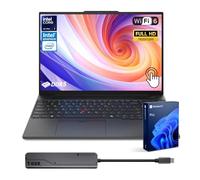 Lenovo ThinkPad E16 Business AI Laptop, 16" FHD+, Intel Core Ultra 7 155U, 32GB DDR5 RAM, 1TB SSD, Fingerprint, Backlit, HDMI, Wi-Fi 6, Windows 11 Pro, Bundle with Targus USB-C 100W Docking Station