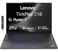 Lenovo ThinkPad E16 Business Laptop 16.0" IPS WUXGA Display (AMD Ryzen 7 7735U, 32GB DDR5, 8TB PCIe SSD, AMD Radeon 680M, Backlit KB, Fingerprint, WiFi 6E, Webcam, Win 11 Pro) w/DKZ USB Port Expander