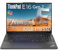 Lenovo ThinkPad E16 Business Laptop (16" FHD+ Anti-Glare, Intel 13th Gen 10-Core i7-1355U, 40GB RAM, 1TB SSD), Backlit, Fingerprint Reader, FHD Webcam,