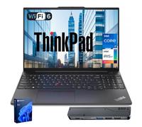 Lenovo ThinkPad E16 Business Laptop, 16" FHD+ Touchscreen, Intel Core i7-1355U, 16GB RAM, 1TB SSD, Fingerprint, Backlit, HDMI, Wi-Fi 6, Windows 11 Pro, Bundle with Targus USB-C 100W Docking Station