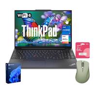 Lenovo ThinkPad E16 Business Laptop | 16" FHD+ Touchscreen | Intel i7-1355U | 40GB RAM | 1TB SSD | Fingerprint | Backlit KB | HDMI | 1080p Webcam | Wi-Fi 6 | Windows 11 Pro | with Bundle Set