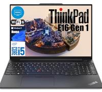 Lenovo ThinkPad E16 Business Laptop, 16-Inch WUXGA Display, Backlit Keyboard, Fingerprint Reader, Intel 13th Gen 10-Core i5-1335U | 40GB RAM, 2TB PCIe SSD | Thunderbolt 4, WiFi 6 | Win 11 Pro