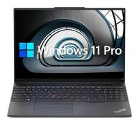 Lenovo ThinkPad E16 Business Laptop, 16" WUXGA Display, AMD Ryzen 5 7530U (Beat i7-1165G7), 40GB RAM, 1TB PCIe SSD, Webcam, HDMI, RJ-45, Fingerprint Reader, Wi-Fi 6, Windows 11 Pro, Black