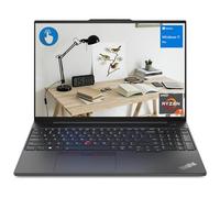 Lenovo ThinkPad E16 Business Laptop, 16" WUXGA Touchscreen, AMD Ryzen 7 7730U, 16GB RAM, 1TB SSD, Webcam, HDMI, Backlit Keyboard, Fingerprint Reader, Wi-Fi 6, Windows 11 Pro