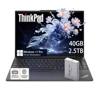 Lenovo ThinkPad E16 Business Laptop w/Backlit Keyboard | Intel i5-1335U (> i7-1265U) | 40GB RAM | 2.5TB (2TB SSD+500GB External) | 16" WUXGA Anti-Glare Display | Fingerprint Reader | Windows 11 Pro