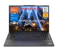 Lenovo ThinkPad E16 G2 Business Laptop Computer, 16GB DDR5, 512GB PCIe SSD, AMD 8-Core Ryzen 7 7735HS (Beat i7-1360P), 16" FHD+, WiFi 6E, Fingerprint Reader, Backlit Keyboard, Windows 11 Pro, AZ-XUT