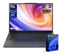 Lenovo ThinkPad E16 G3 Business AI Laptop, 16" FHD+ IPS Dsiplay, Intel Core Ultra 7 255H, 32GB DDR5, 1TB SSD, Fingerprint, Backlit, HDMI, 1080p Webcam, Wi-Fi 6E, Windows 11 Pro - Black