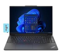 Lenovo ThinkPad E16 Gen 1 16.0" 60Hz IPS Business Laptop (AMD Ryzen 5 7530U 6-Core, 16GB RAM, 512GB PCIe SSD, AMD Radeon, Fingerprint, WiFi, Bluetooth, Webcam, Ethernet LAN (RJ-45, Win 11 Pro) w/Hub