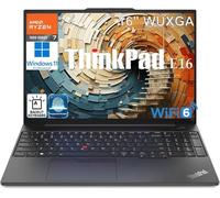 Lenovo ThinkPad E16 Gen 2 16" Ryzen 7 7735HS 16GB DDR5 256GB SSD Laptop | FHD+ Display, WiFi 6, Backlit Keyboard, Office 365, Fingerprint Reader, Windows 11 Pro